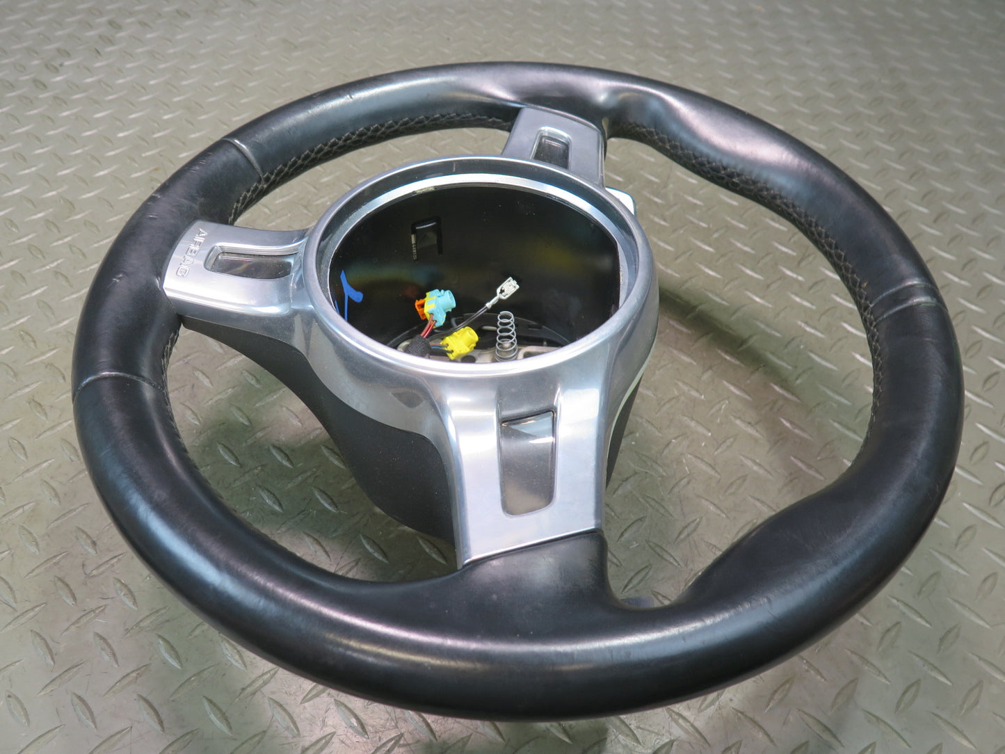 2011-2014 Porsche Cayenne 958 GTS Multifunction Leather Steering Black