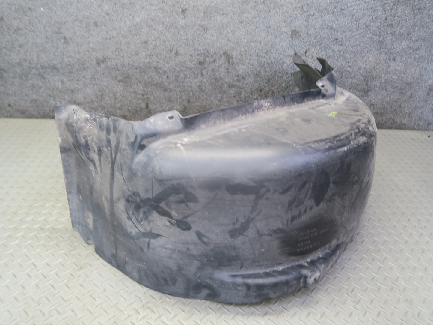 97-04 Chevrolet Corvette C5 Rear Right Fender Liner Splash Shield Guard OEM