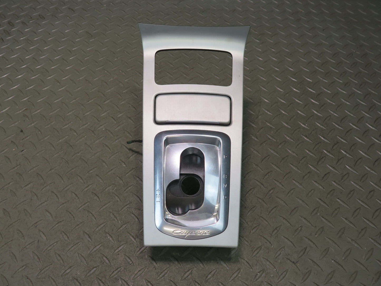 2011-2018 Porsche Cayenne 958 Center Console Shifter Aluminium Trim Bezel Panel