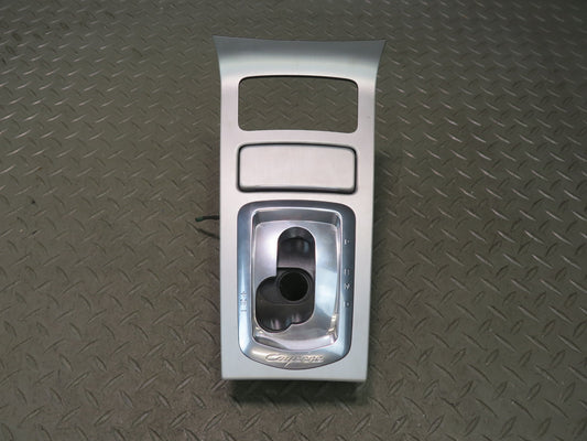 2011-2018 Porsche Cayenne 958 Center Console Shifter Aluminium Trim Bezel Panel