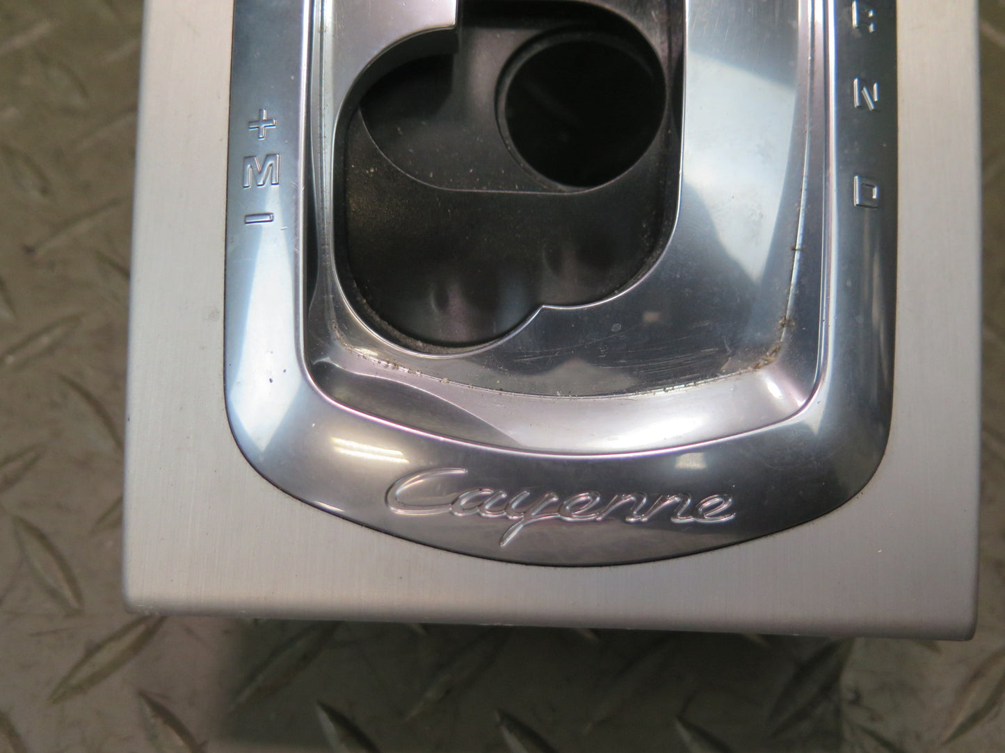 2011-2018 Porsche Cayenne 958 Center Console Shifter Aluminium Trim Bezel Panel