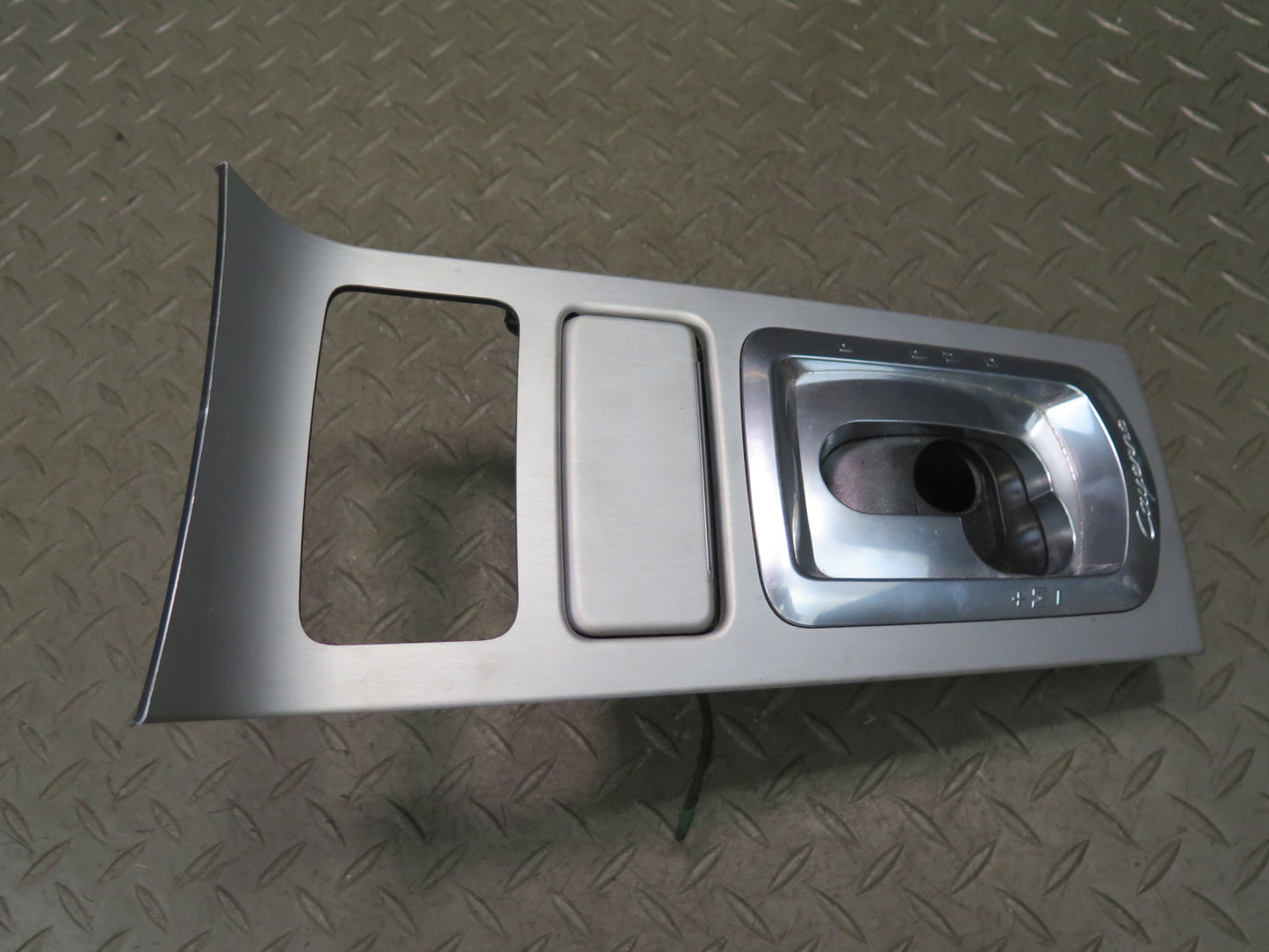 2011-2018 Porsche Cayenne 958 Center Console Shifter Aluminium Trim Bezel Panel