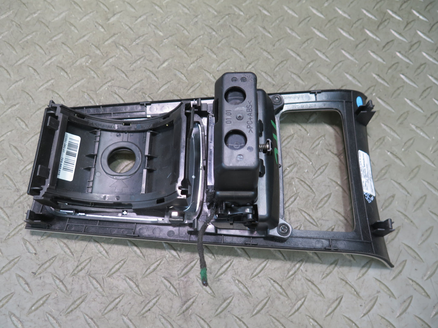 2011-2018 Porsche Cayenne 958 Center Console Shifter Aluminium Trim Bezel Panel