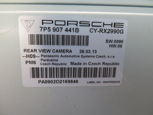 2011-2013 Porsche Cayenne 958 Rear View Backup Camera Control Module 7P5907441B