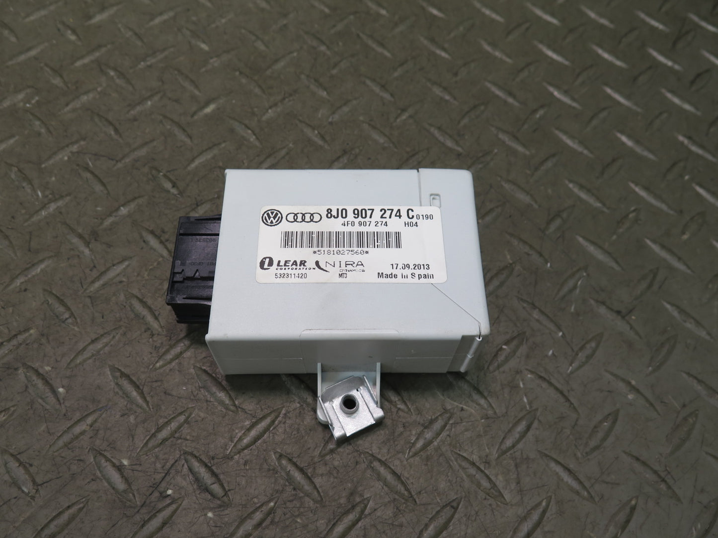 11-15 Audi TT S 8J Tmps Tire Pressure Control Module Unit 8J0907274C OEM