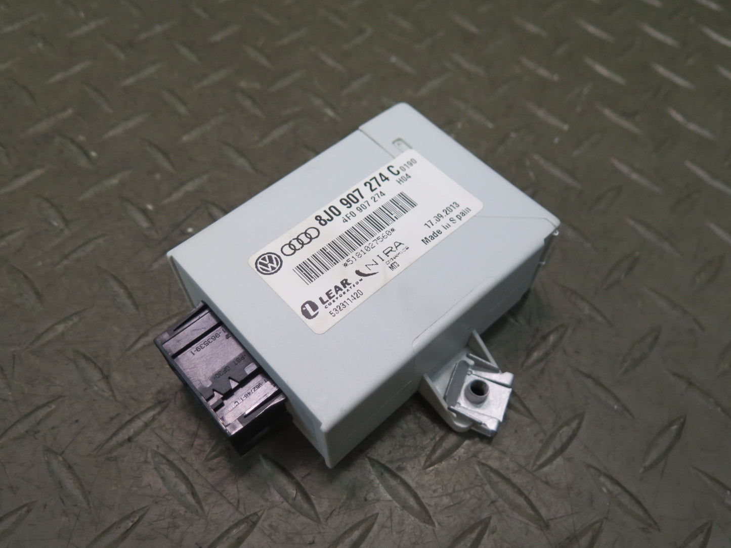 11-15 Audi TT S 8J Tmps Tire Pressure Control Module Unit 8J0907274C OEM