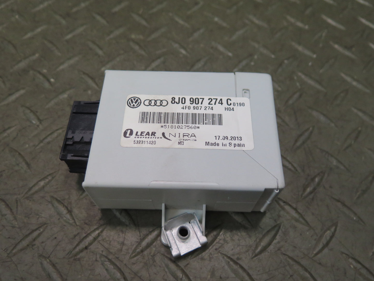 11-15 Audi TT S 8J Tmps Tire Pressure Control Module Unit 8J0907274C OEM