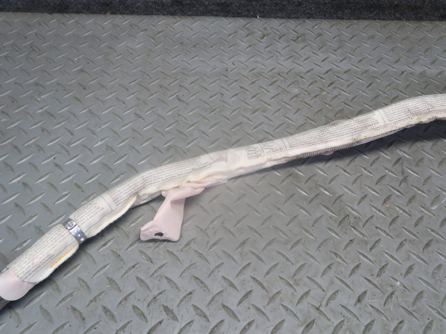 03-10 PORSCHE CAYENNE 955 LEFT DRIVER SIDE ROOF SRS AIRBAG 7L5880741E OEM