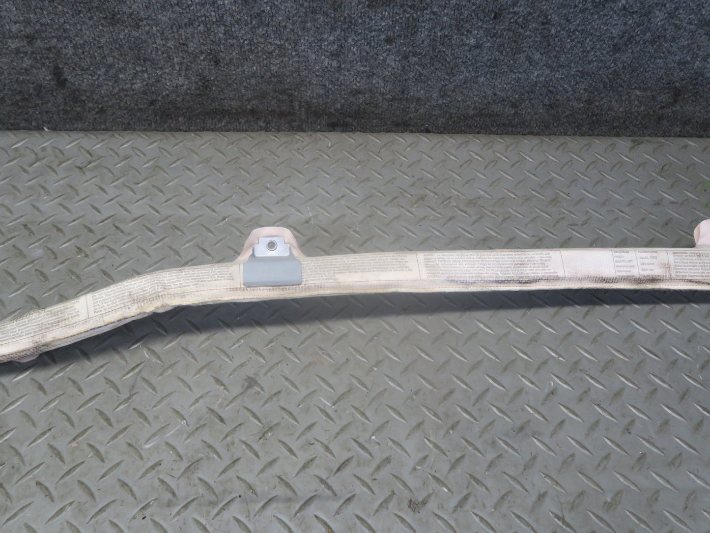 03-10 PORSCHE CAYENNE 955 LEFT DRIVER SIDE ROOF SRS AIRBAG 7L5880741E OEM
