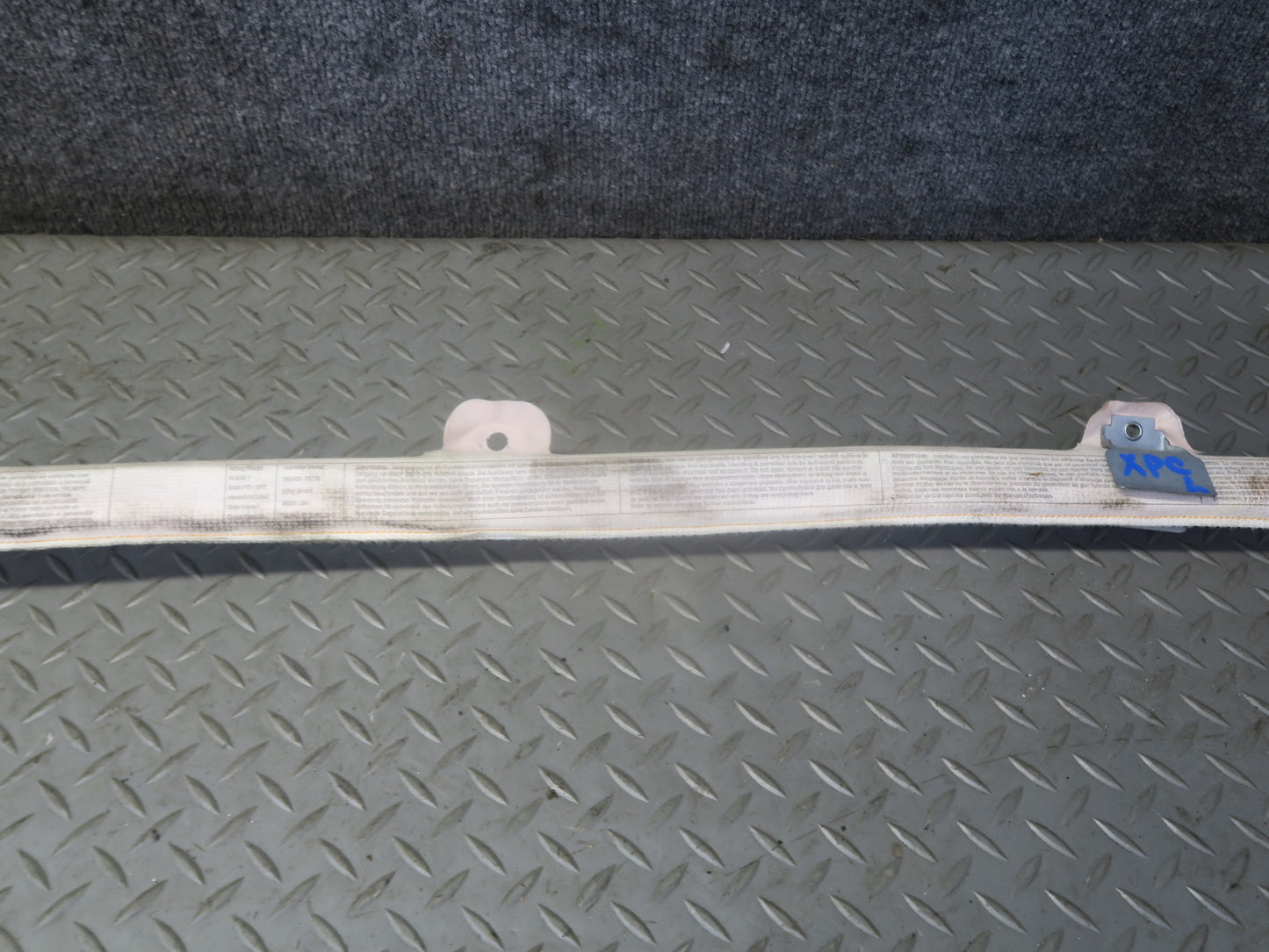 03-10 PORSCHE CAYENNE 955 LEFT DRIVER SIDE ROOF SRS AIRBAG 7L5880741E OEM