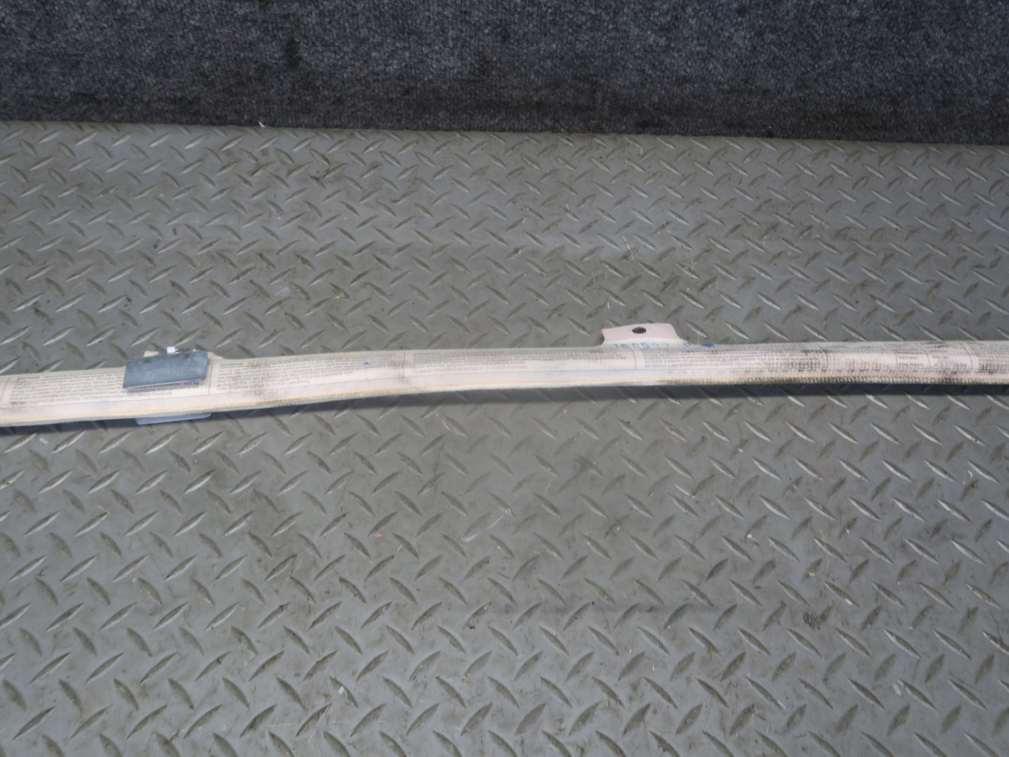 03-10 PORSCHE CAYENNE 955 LEFT DRIVER SIDE ROOF SRS AIRBAG 7L5880741E OEM