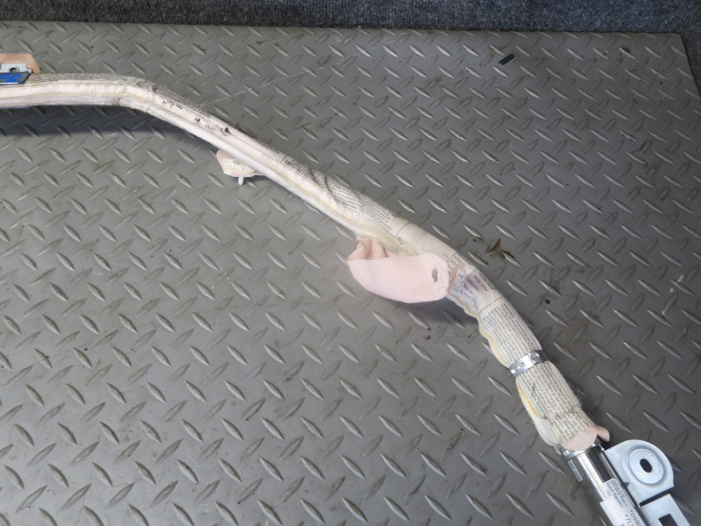 03-10 PORSCHE CAYENNE 955 RIGHT PASSENGER SIDE ROOF SRS AIRBAG 7L5880742E OEM