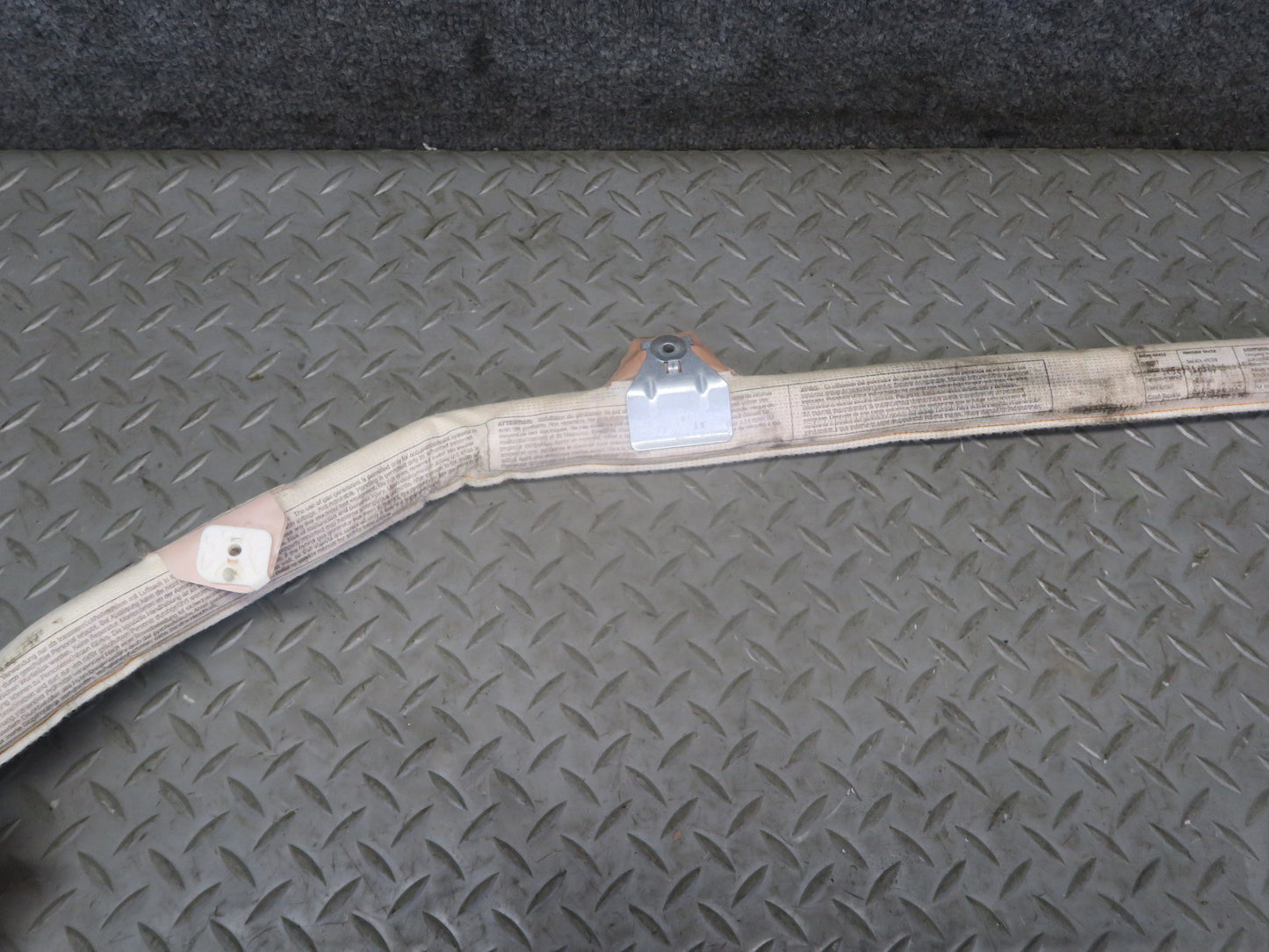 03-10 PORSCHE CAYENNE 955 RIGHT PASSENGER SIDE ROOF SRS AIRBAG 7L5880742E OEM