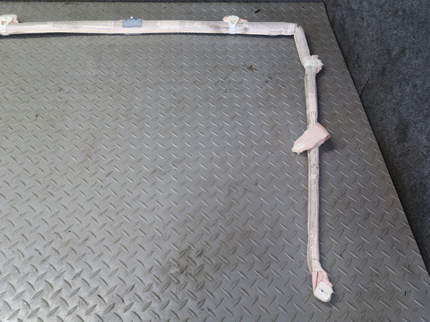 03-10 PORSCHE CAYENNE 955 RIGHT PASSENGER SIDE ROOF SRS AIRBAG 7L5880742E OEM