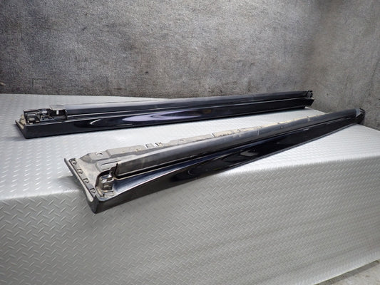 2011-2018 Porsche Cayenne 958 GTS Left Right Side Skirt Rocker Panel Molding Set