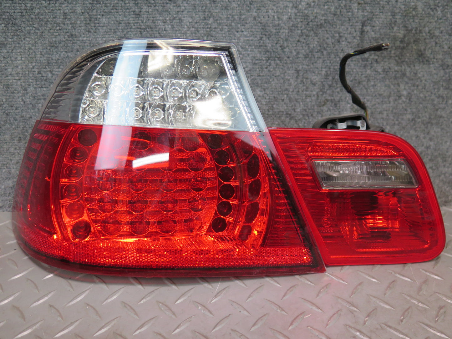 2001-2003 BMW E46 M3 Coupe Rear Inner & Outer Aftermarket Tail Light Lamp Set