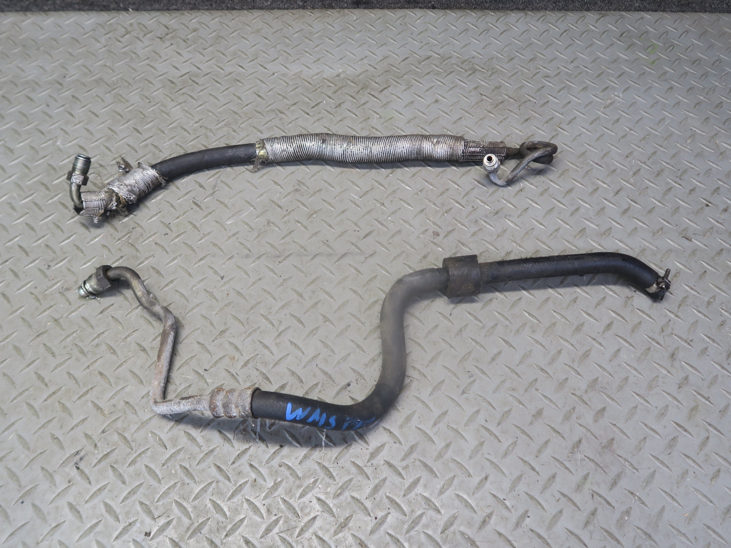 94-99 Mercedes W140 S500 Power Steering Hose Pipe Line Set OEM