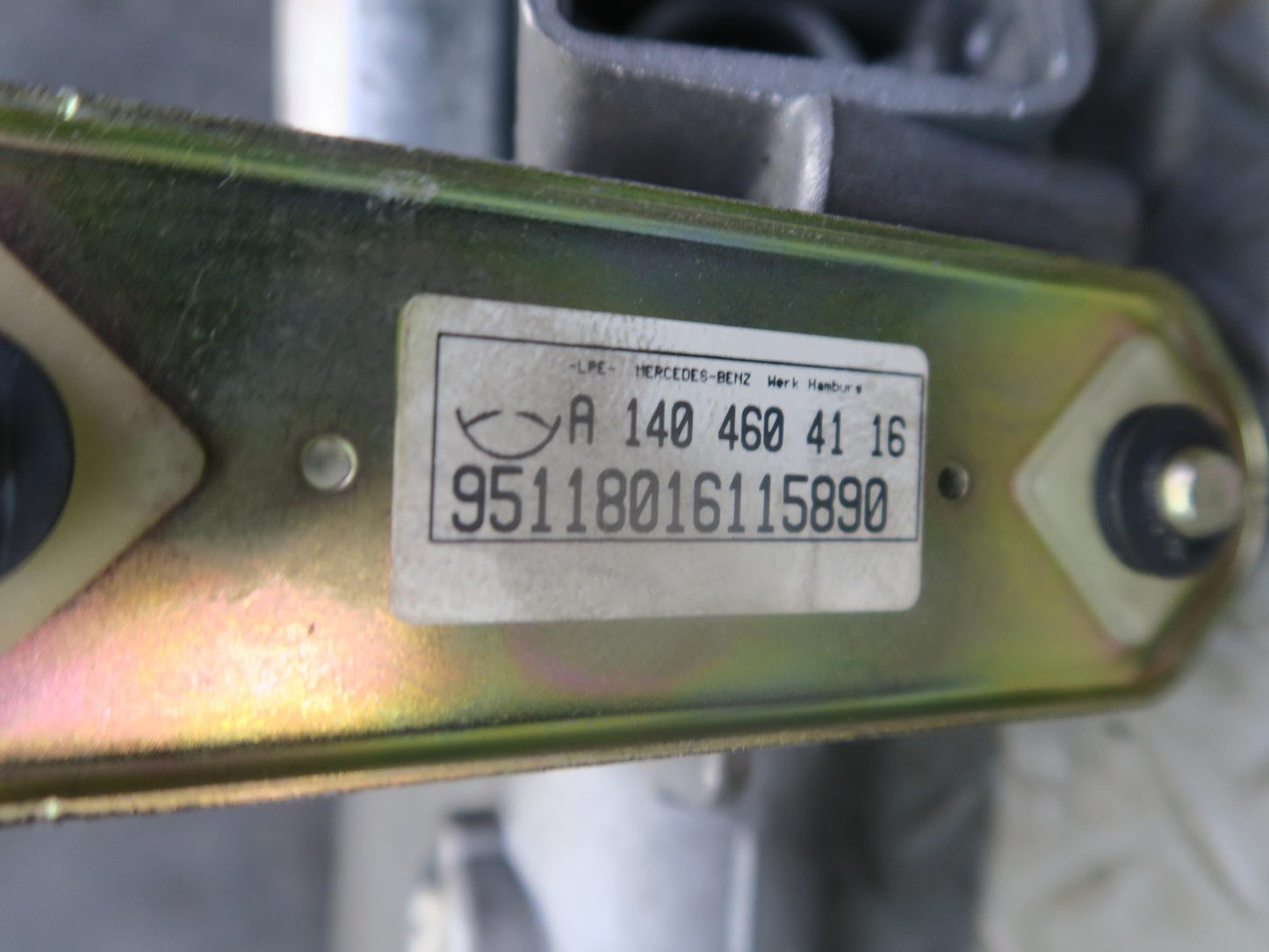 94-95 Mercedes W140 S420 S500 Steering Column Assembly 1404604116 OEM