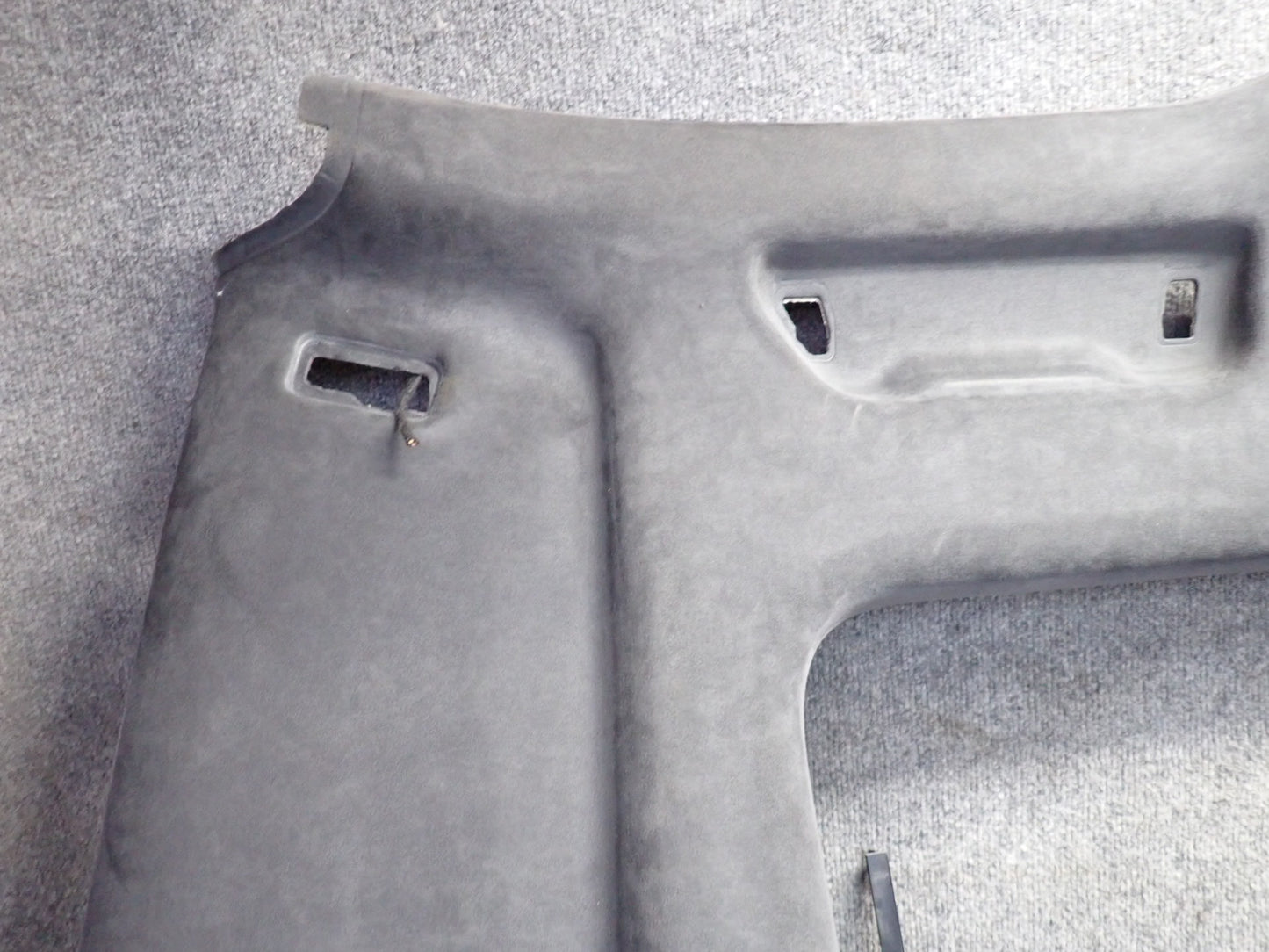 11-18 Porsche Cayenne 958 Overhead Panoramic Roof Headliner Panel W/ Handles Set
