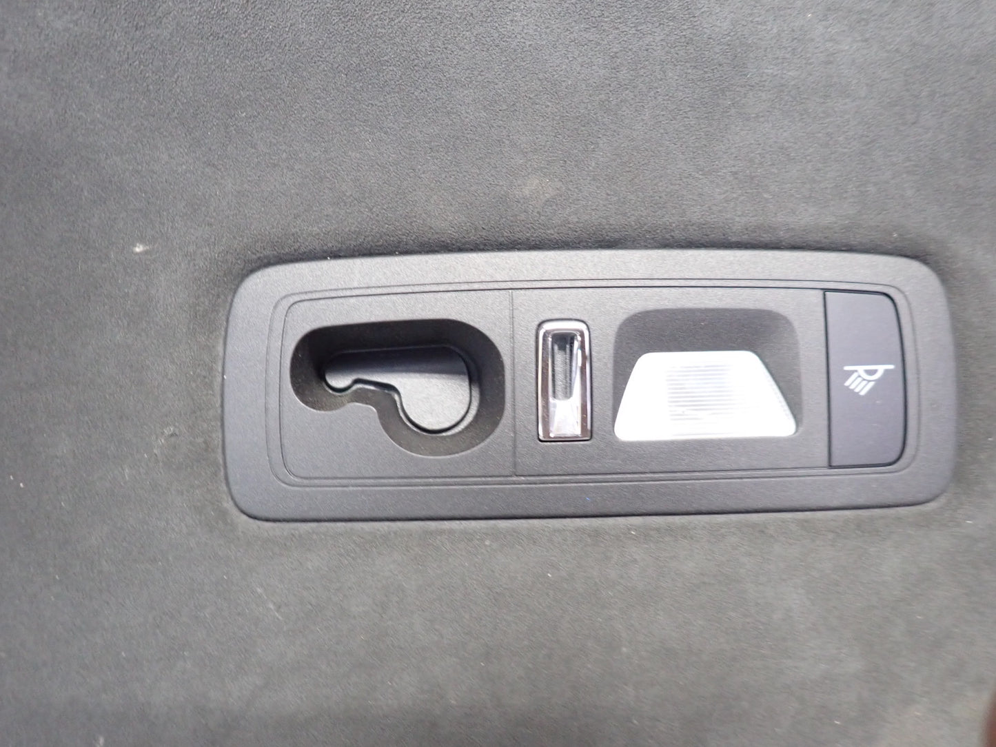 11-18 Porsche Cayenne 958 Overhead Panoramic Roof Headliner Panel W/ Handles Set