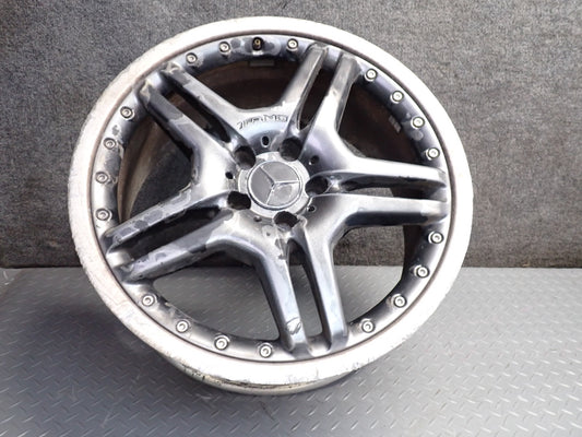 03-12 Mercedes R230 AMG Set of 4 19" R19 Alloy Wheel Rim 19x8.5/9.5J ET30/31 OEM