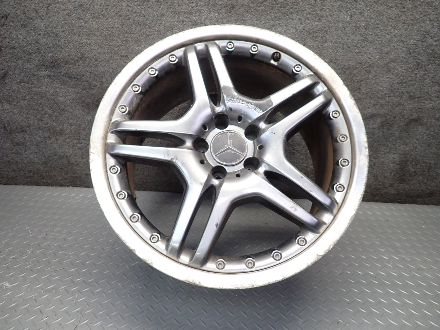 03-12 Mercedes R230 AMG Set of 4 19" R19 Alloy Wheel Rim 19x8.5/9.5J ET30/31 OEM