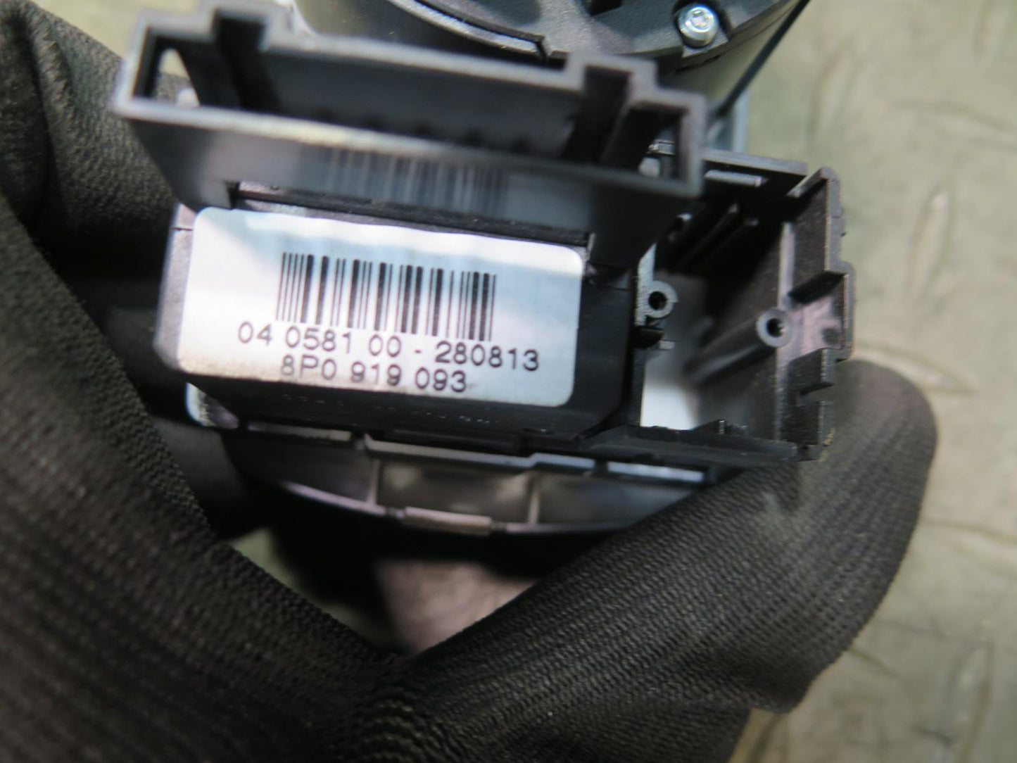 08-14 Audi TT S 8J Dashboard Headlight Light Lamp Switch Button 8J1941531AF OEM