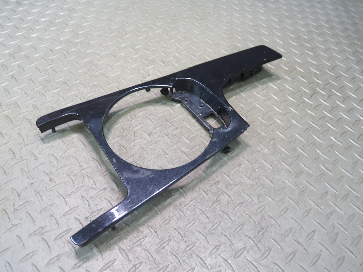 09-15 Audi TT S 8J Gear Shift Center Console Cover Panel Black OEM