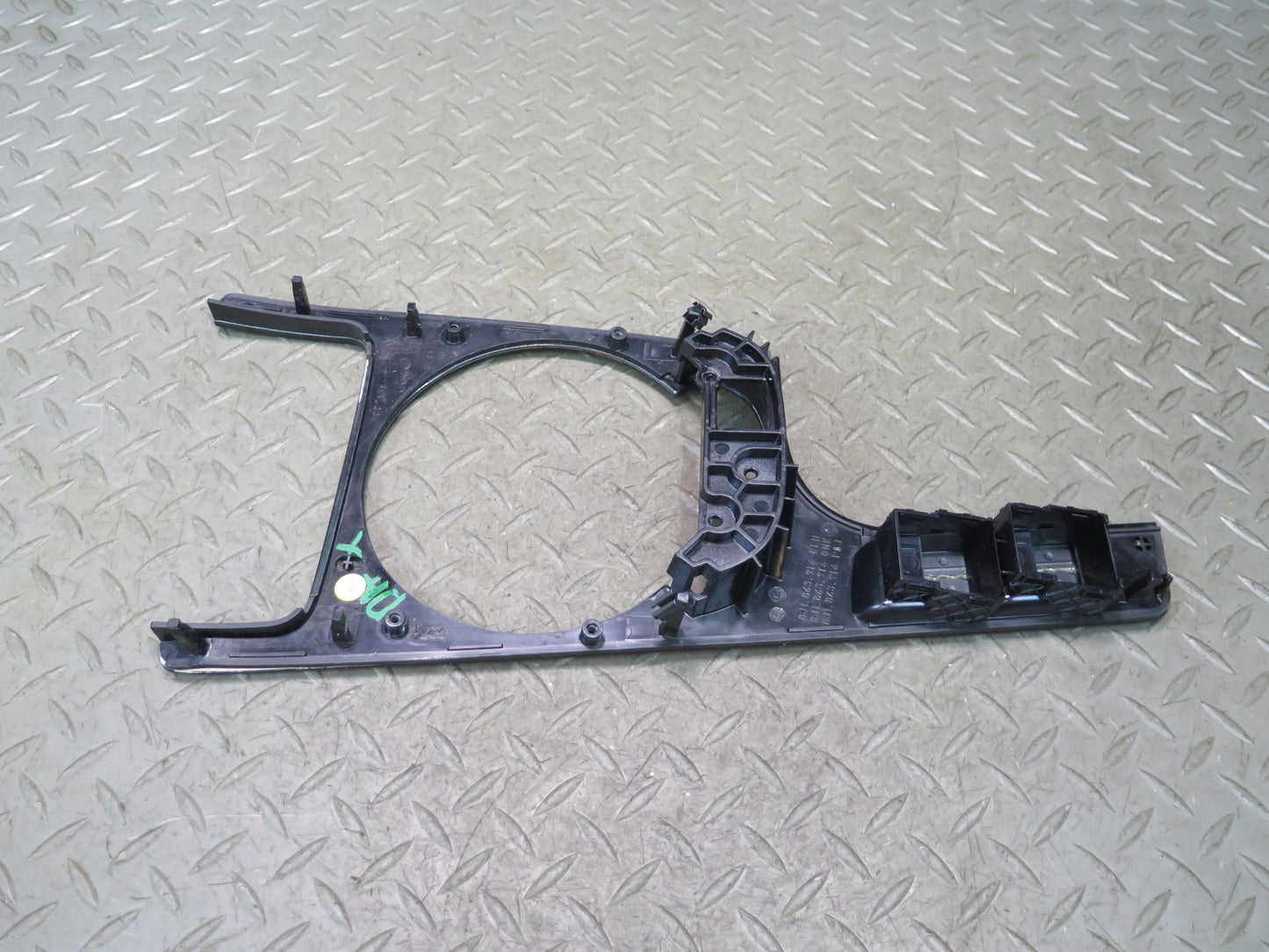 09-15 Audi TT S 8J Gear Shift Center Console Cover Panel Black OEM