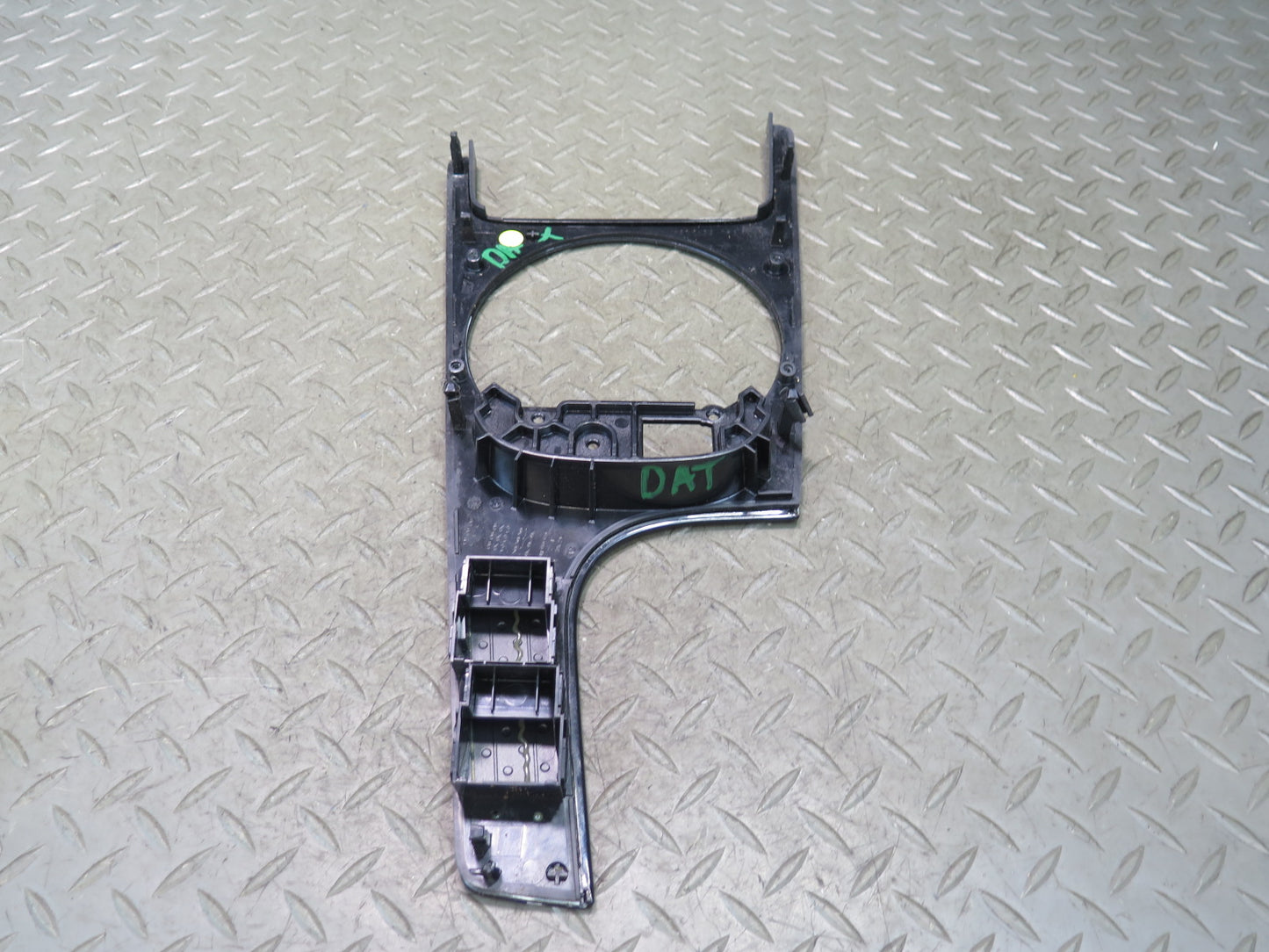 09-15 Audi TT S 8J Gear Shift Center Console Cover Panel Black OEM