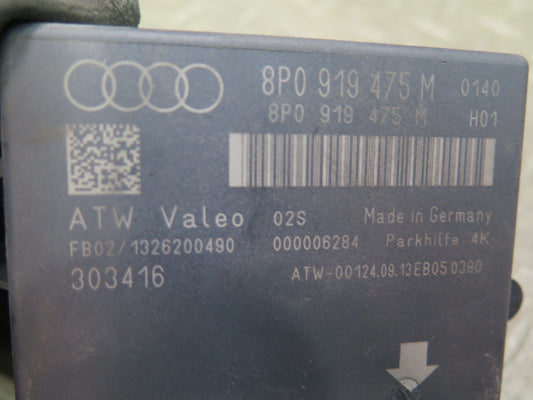 09-15 Audi TT S 8J Park Assist Control Module 8P0919475M OEM