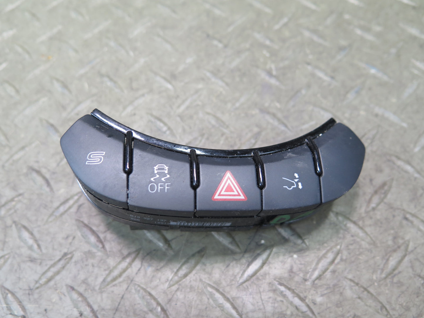 11-15 Audi TT S 8J Suspension ESP Hazard Spoiler TPMS Switch 8J0927137K OEM