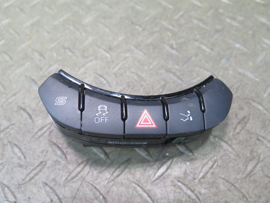11-15 Audi TT S 8J Suspension ESP Hazard Spoiler TPMS Switch 8J0927137K OEM