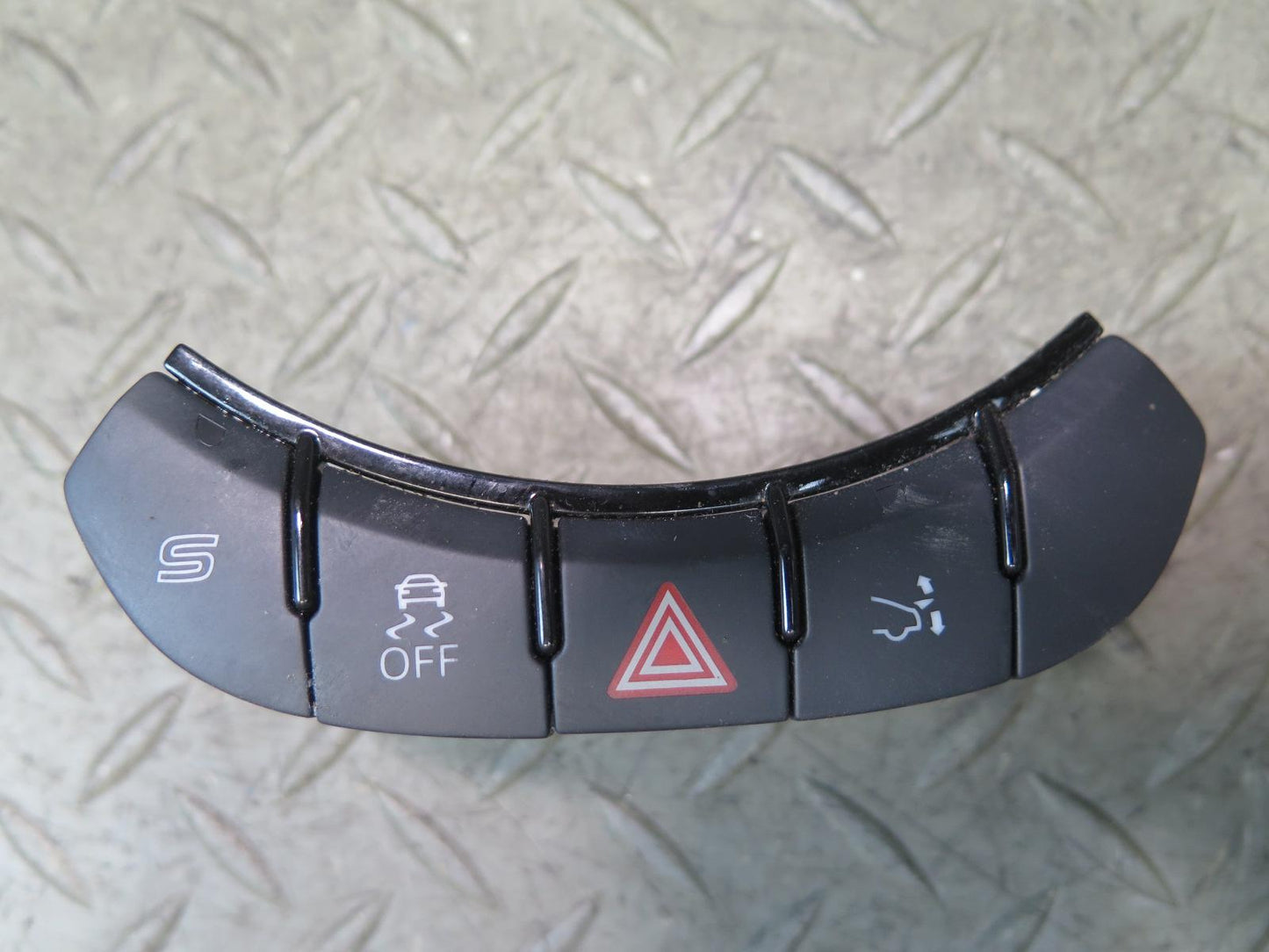 11-15 Audi TT S 8J Suspension ESP Hazard Spoiler TPMS Switch 8J0927137K OEM