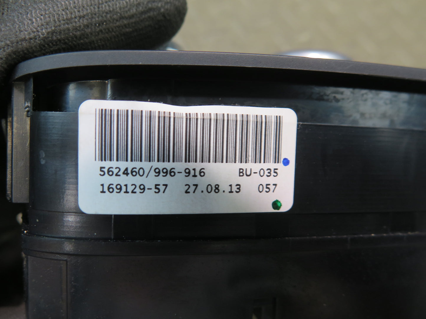 11-15 Audi TT S 8J AC Heater Climate Control Switch Panel OEM