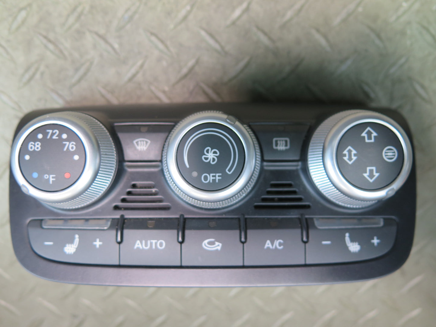 11-15 Audi TT S 8J AC Heater Climate Control Switch Panel OEM