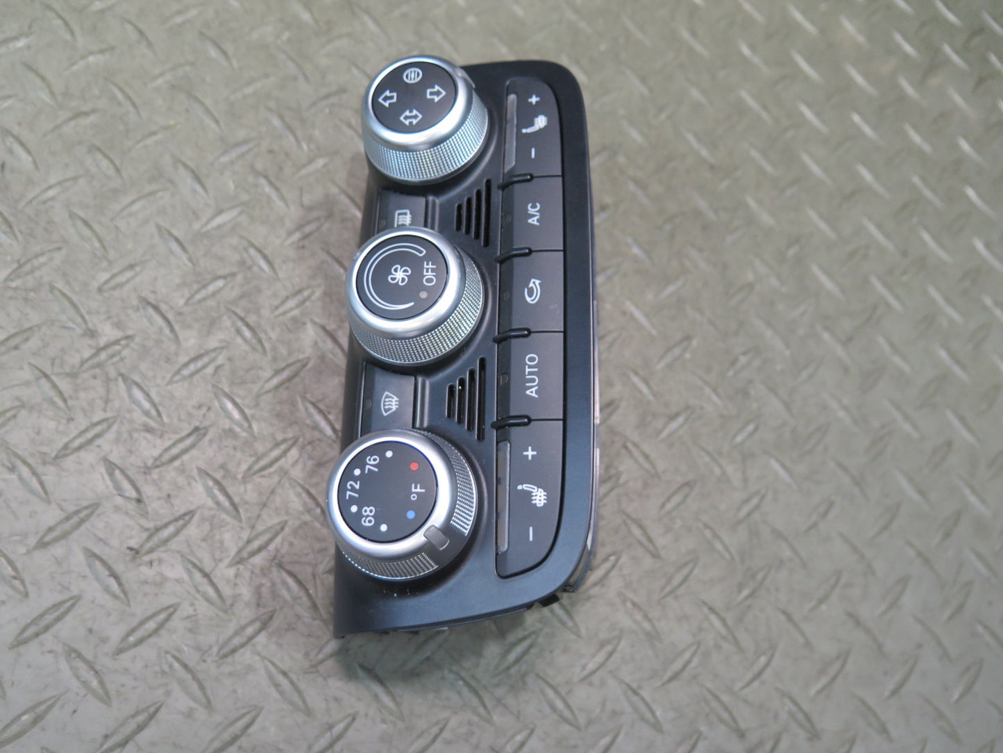 11-15 Audi TT S 8J AC Heater Climate Control Switch Panel OEM