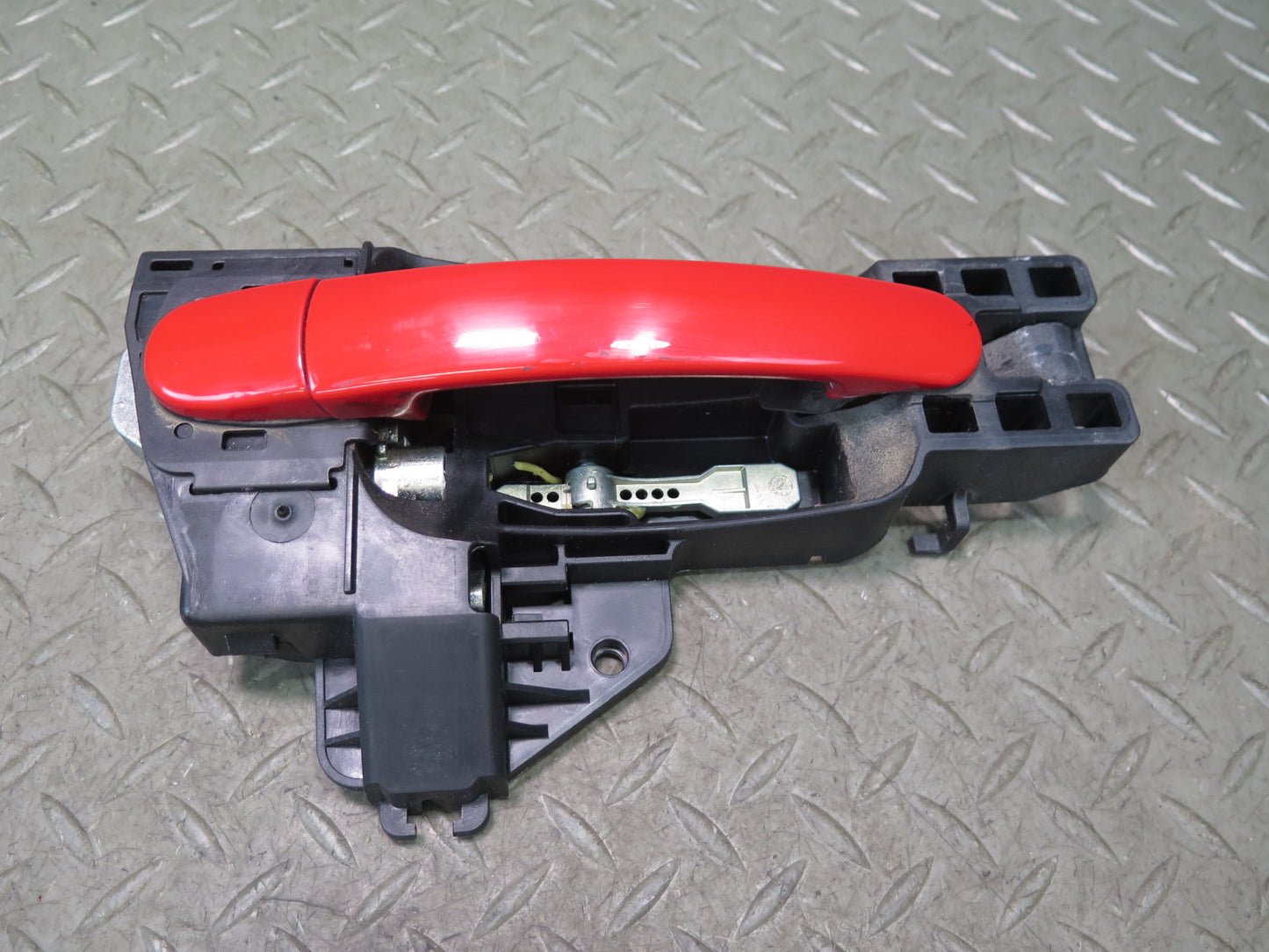 09-15 Audi TT S 8J Front Right Passenger Side Exterior Door Handle RED OEM