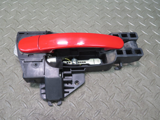 09-15 Audi TT S 8J Front Right Passenger Side Exterior Door Handle RED OEM