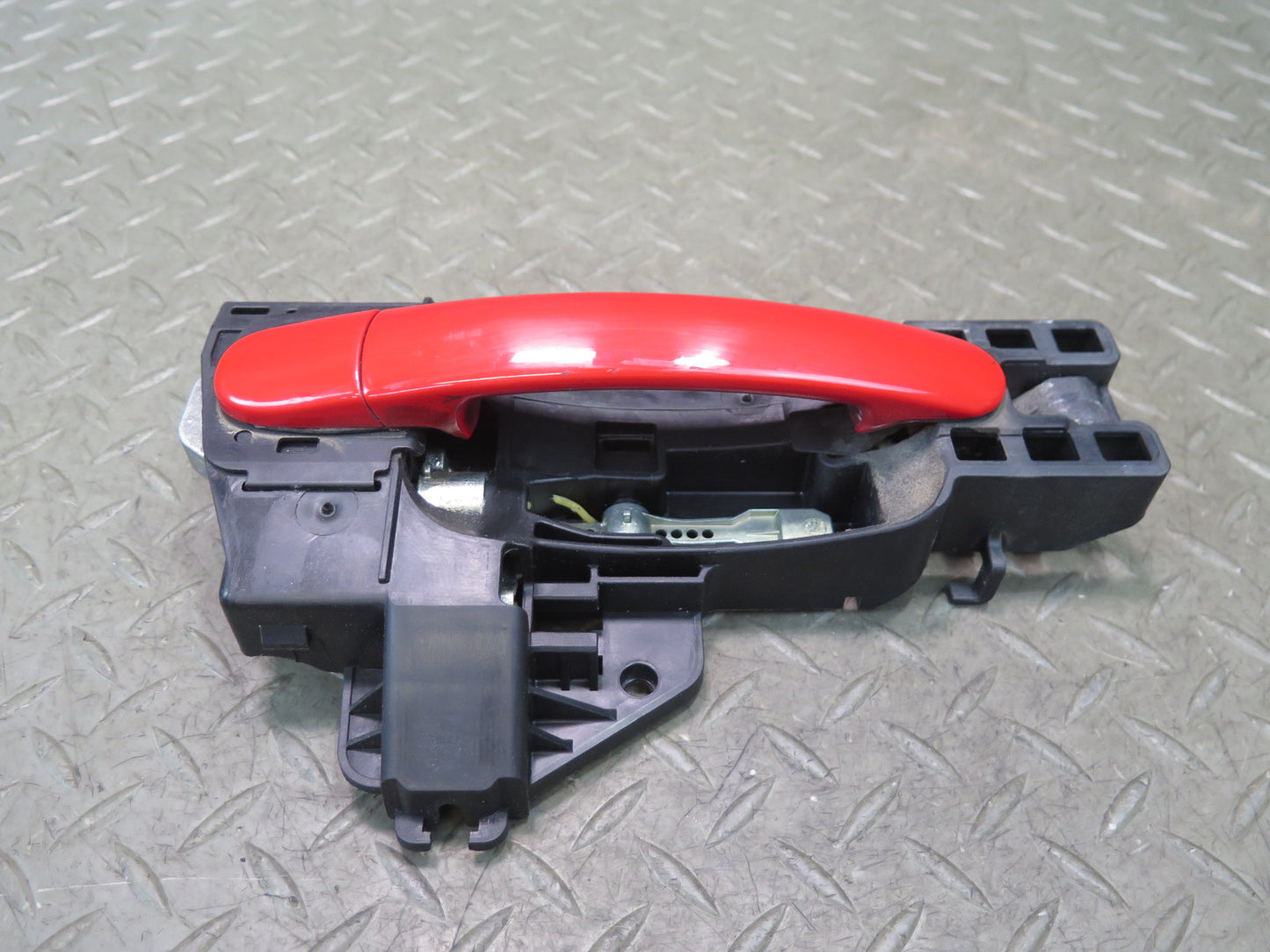 09-15 Audi TT S 8J Front Right Passenger Side Exterior Door Handle RED OEM