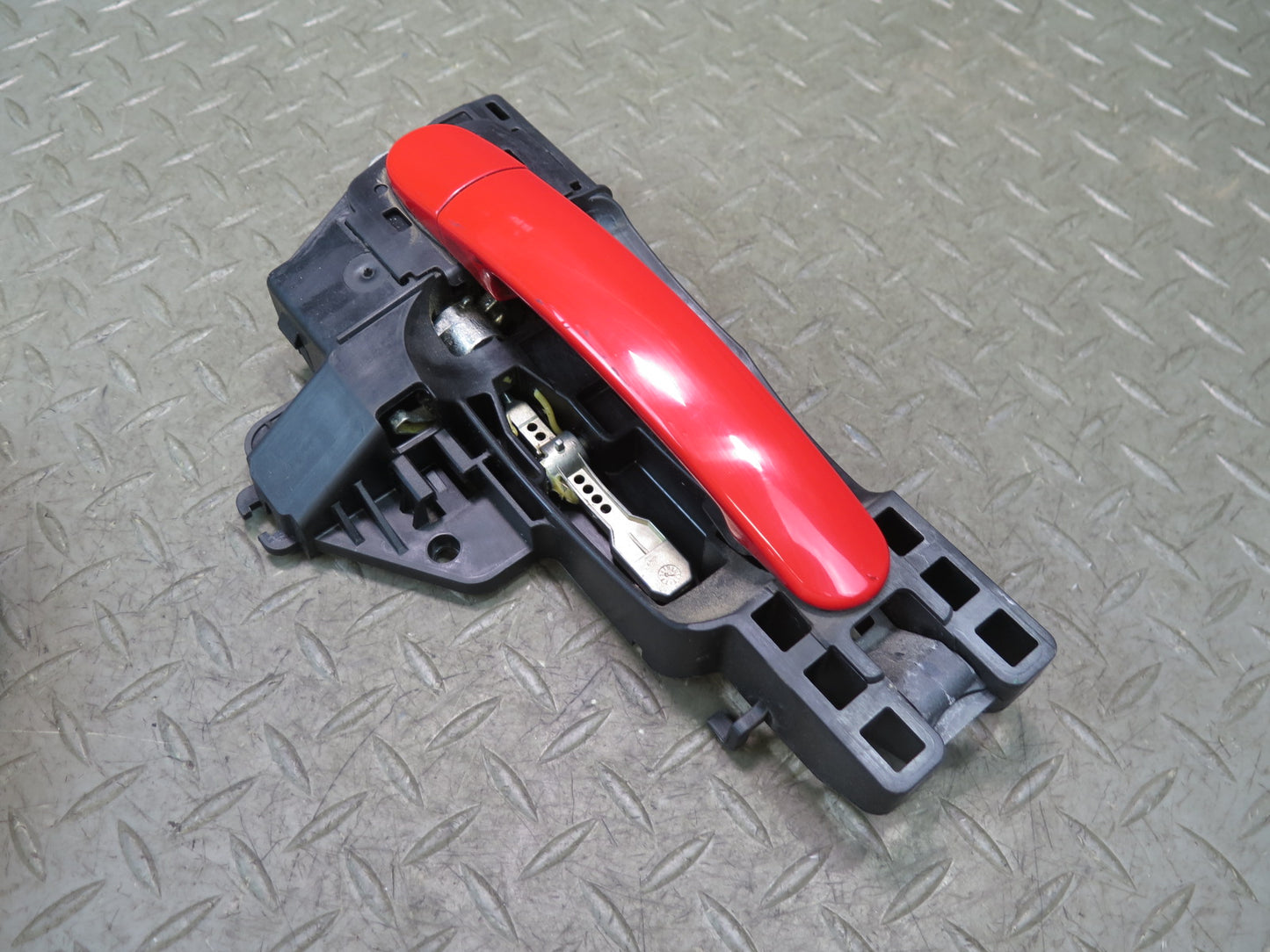 09-15 Audi TT S 8J Front Right Passenger Side Exterior Door Handle RED OEM