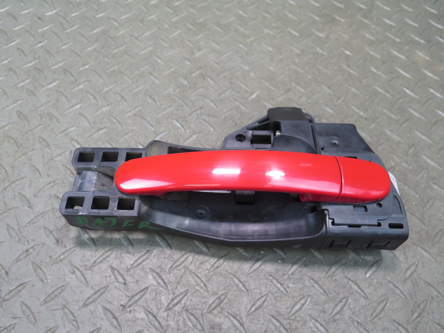 09-15 Audi TT S 8J Front Right Passenger Side Exterior Door Handle RED OEM