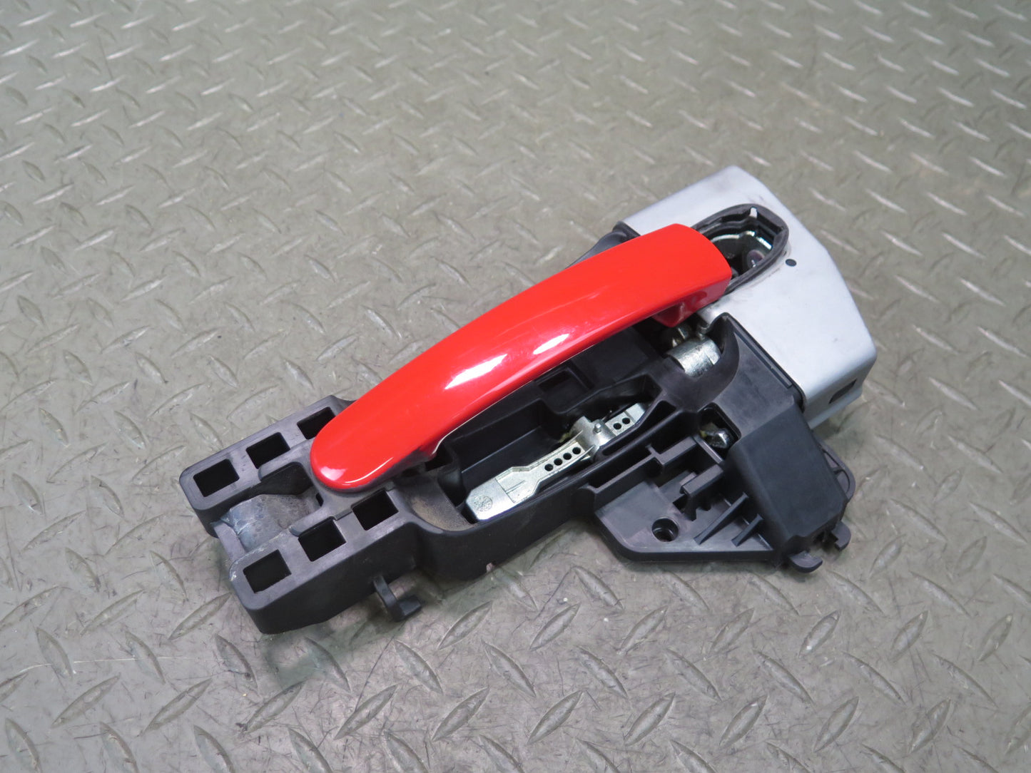 09-15 Audi TT S 8J Front Left Driver Side Door Exterior Handle Misano RED OEM