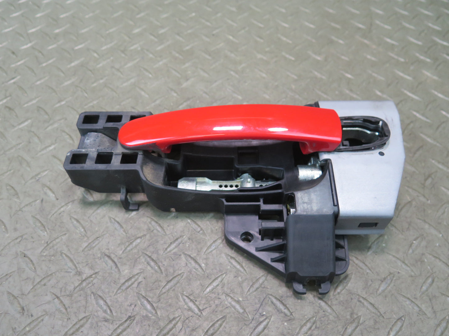 09-15 Audi TT S 8J Front Left Driver Side Door Exterior Handle Misano RED OEM