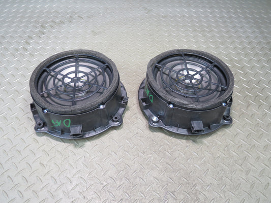 09-15 Audi TT S 8J Front Left & Right Door Audio Sound Speaker Bose Set OEM