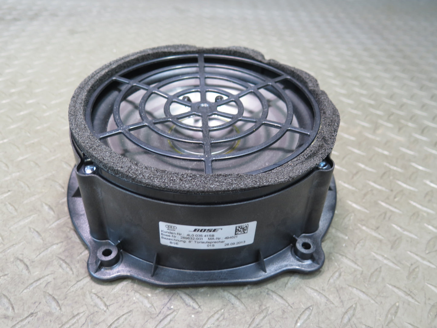 09-15 Audi TT S 8J Front Left & Right Door Audio Sound Speaker Bose Set OEM