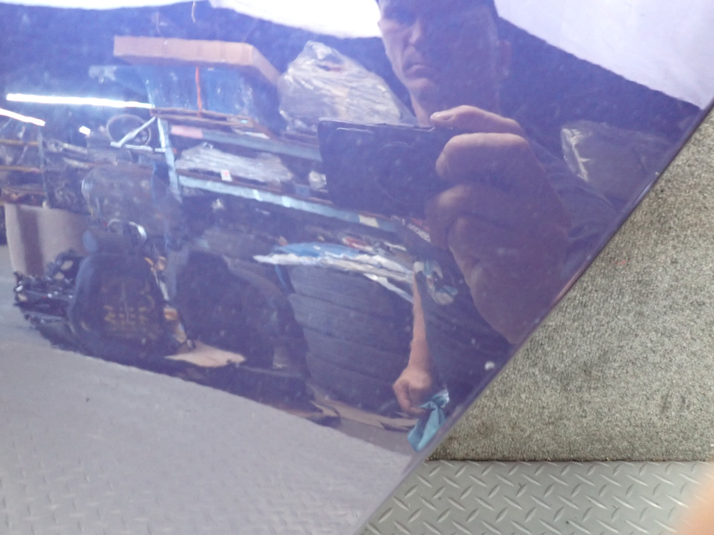 2014-2021 Maserati Quattroporte M156 Rear Left Driver Side Door Shell Panel Blue
