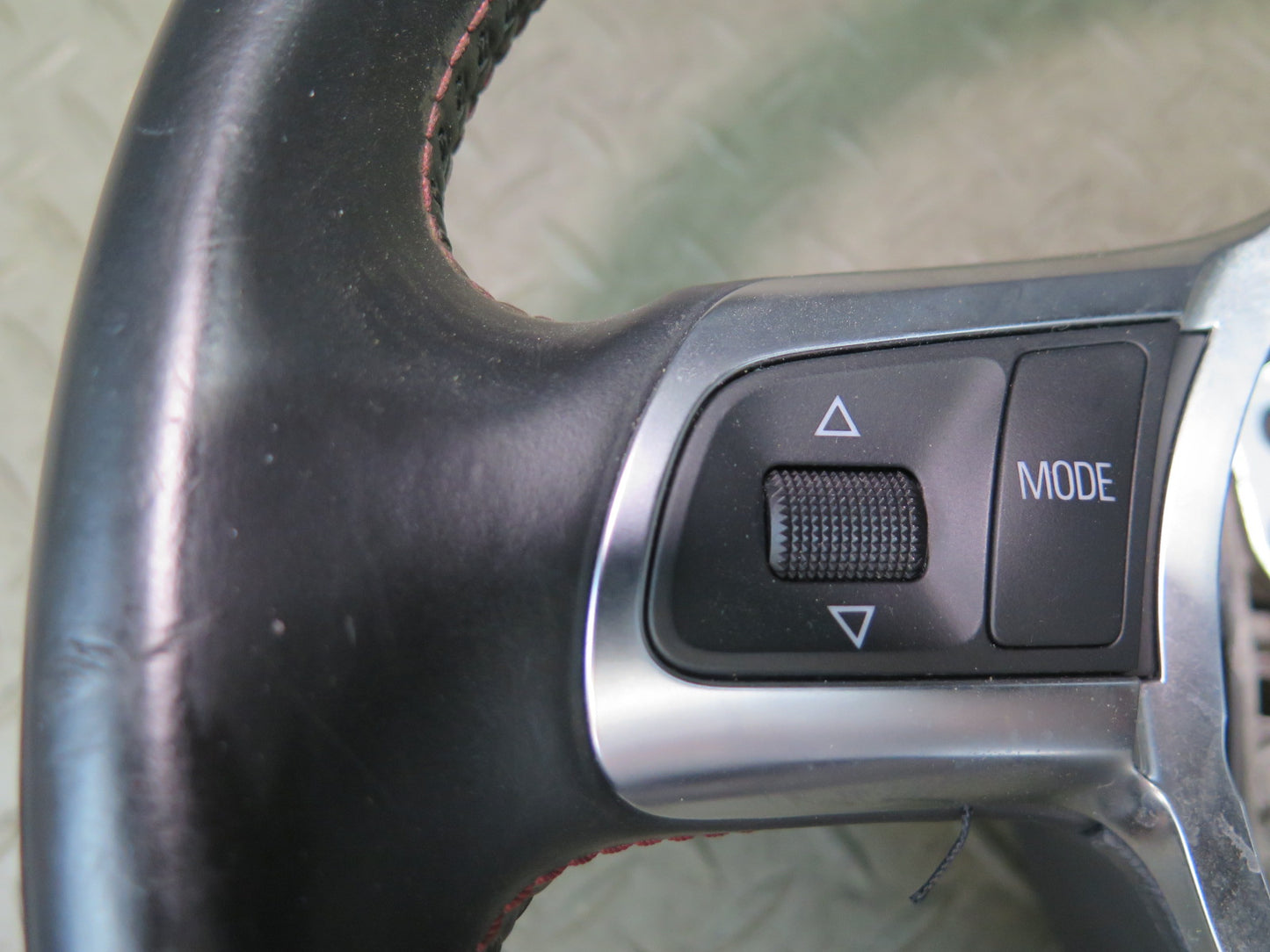 09-15 Audi TT S 8J A/T Sport Leather Steering w Paddles Black 8J0419091L OEM