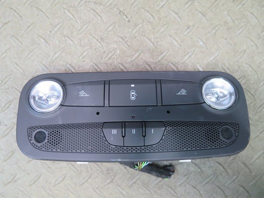 09-15 Audi TT S 8J Overhead Console Dome Light w Garage Opener Black OEM