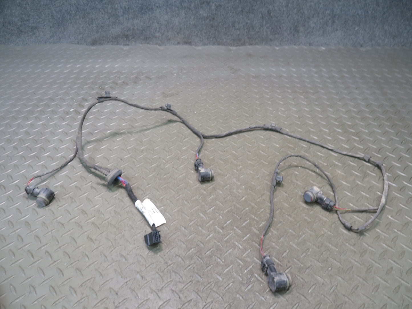 09-15 Audi TT S 8J Quattro Rear Bumper Wiring Harness w PDC Sensor OEM
